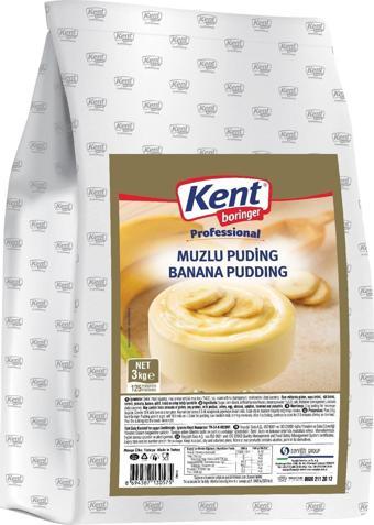 Kent Boringer Muzlu Puding 3 Kg