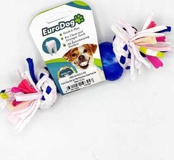 EuroDog Diş İpi Diş Kaşıma Mavi Kemik Mavi 15 cm
