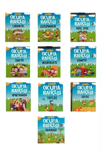 1. Sınıf Okuma Bahçesi Hikaye Seti 10 Kitap Model Çocuk - Model Yayınları