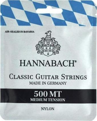 Hannabach 500MT Klasik Gitar Takım Tel