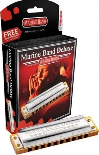 Hohner Marine Band Deluxe Mızıka (La Bemol Majör)