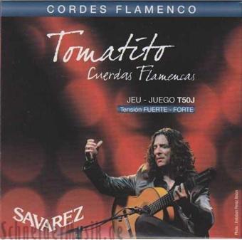 Savarez T50j Tomatito High Tension Flamenco Gitar Teli