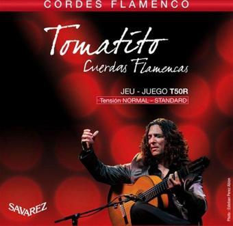 Savarez T50R Tomatito Normal Tension Flamenco Gitar Teli