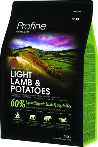 Profine Kuzu Etli 3Kg Light Adult Yetişkin Köpek Maması