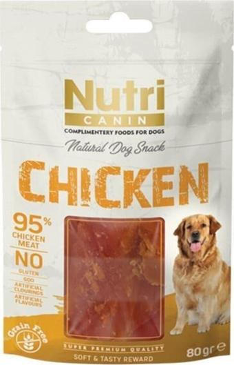 Nutri Canin Tahılsız Tavuk Etli Köpek Ödülü 80 Gr