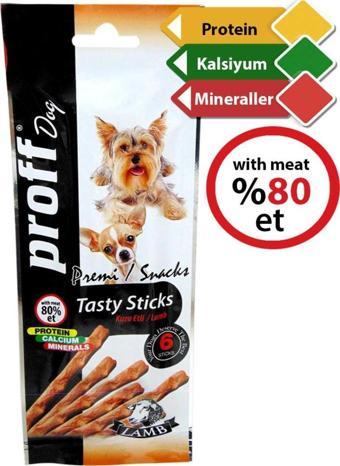 Proff Dog Kalsiyumlu Kuzu Etli Köpek Ödül Çubuğu