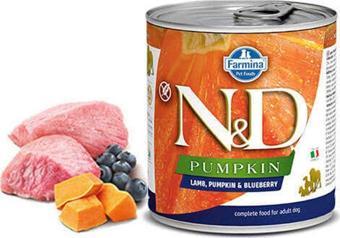 N&D Balkabağı & Yaban Mersini Kuzulu Köpek Konservesi 285 Gr