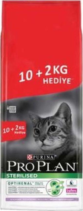 Pro Plan Sterılısed Turkey&Chıcken Kısır Kedi Maması 10+2 Kg