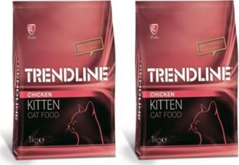 Trendline Tavuklu Yavru Kedi Maması 1 Kg X 2 Paket