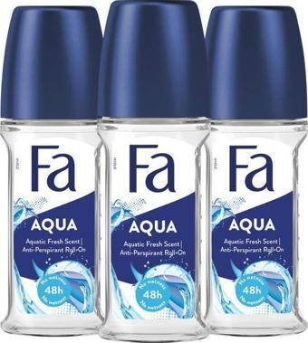 Fa Aqua Roll-On X 3 Adet