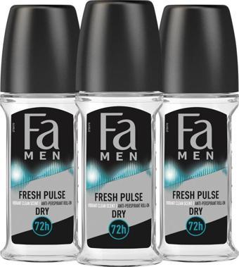 Fa Fresh Pulse Roll-On X 3 Adet