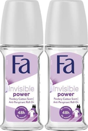 Fa Invisible Power Roll-On 50 Ml X 2 Adet