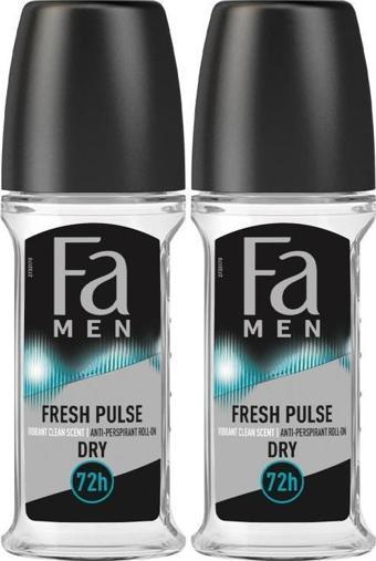 Fa Men Roll-On Fresh Pulse TR 50ml X 2 Adet 