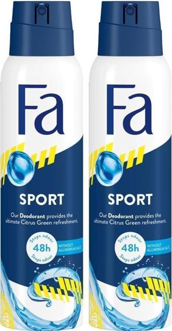 Fa Men Sport Deosprey 150 ml X 2 Adet