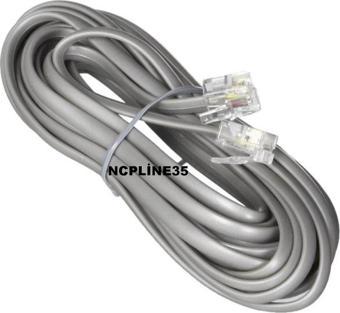 Ncpline 5 Metre Fiber Adsl Vdsl Uyum Modem Duvar Arası Köken Internet Hat Kablosu