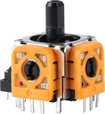 6 Adet PS4 Analog Motor Tüm PS4 Kollarına Uyumlu Turuncu Seri PS4 Orjinal Yedek Parça