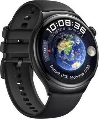 Haino Teko Rw32 Watch 4 Pro Curved Amoled Ekran Android İos Harmonyos Uyumlu Akıllı Saat Siyah