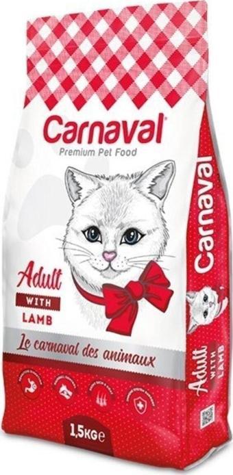 Carnaval Cat Adult Lamb& Rice Adult Kuzu Etli Yetişkin Kedi Maması 1.5 Kg