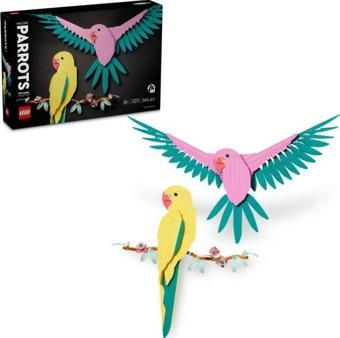 LEGO Art 31211 Fauna Koleksiyonu Macaw Papaganları +18 Yaş (644 Parça) 