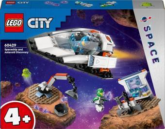 LEGO City Space 60429 Uzay Gemisi ve Asteroit Keşfi +4 Yaş (126 Parça) 