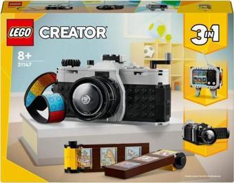 LEGO Creator 31147 Retro Fotoğraf Makinesi +8 Yaş (261 Parça) 