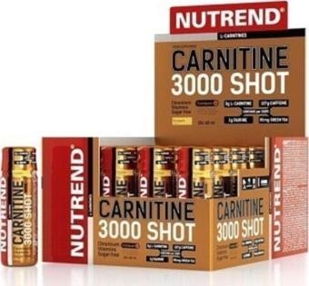 Nutrend L-carnitine Shot 3000 Mg 20 Ampül Sıvı Karnitin Portakal