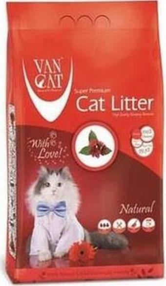 VanCat Natural Cat Litter İnce Taneli Kedi Kumu 10 Kg