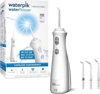 Waterpik Cordless Pearl Waterflosser WF-13 Ağız Duşu Beyaz