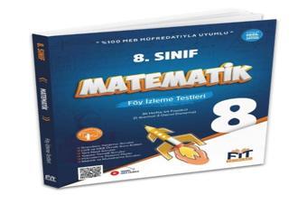 Fit Yayınları 8. SINIF MATEMATİK FÖY İZLEME TESTELERİ - Fit Yayınları