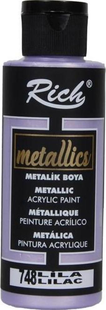 Rich Metalik Akrilik Boya Lila 120ml