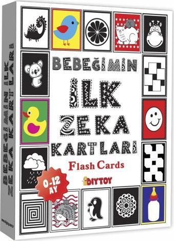 Diytoy Bebeğimin İlk Zeka Kartları Eğitici Kartlar Oyun Seti