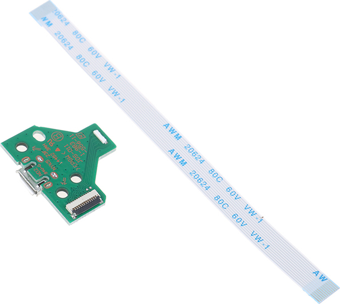 JDS JDM 010 011 020 Soket ve 12 Pin Flex Kablo PS4 Kol Tamiri Şarj Soketi 12pin Flex Set