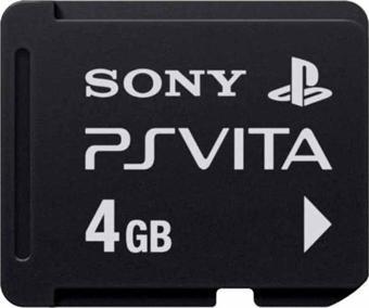 SONY PS Vita 4GB Hafıza Kartı PSV Memory Card PS Vita Kart PS Vita Hafıza Kartı