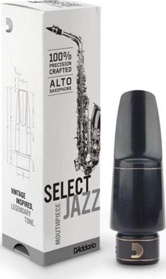 D\'Addario Woodwinds Select Jazz D5M Alto Saksafon Beki