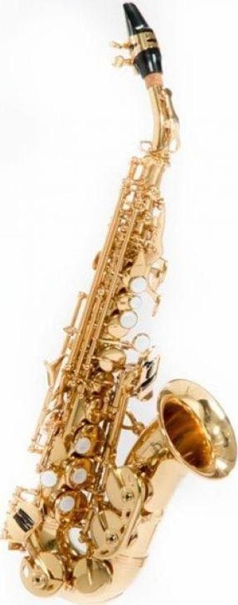 Jinbao JBSSC310GL Curved Soprano Saksafon (Gold Lacquer)