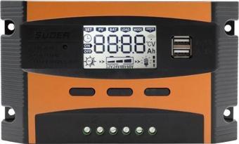 SUOER ST-C1210 12 VOLT - 24 VOLT - 10 AMPER DİJİTAL OTOMATİK SOLAR ŞARJ REGÜLATÖRÜ