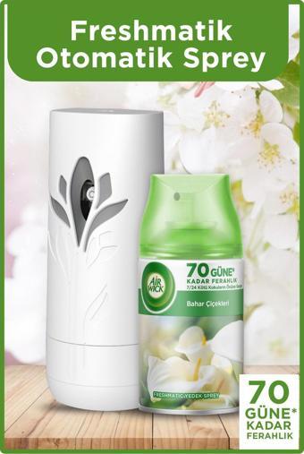 Air Wick Oda Kokusu Freshmatic Makine + Yedek 250 Ml Bahar Çiçekleri