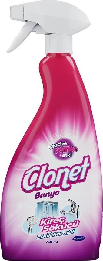 Diversey Clonet Banyo Kireç Sökücü Sprey 750 ml