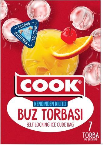 Cook Kendinden Kilitli Buz Torbası 7'Li