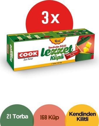 Cook Kendinden Kilitli Lezzet Küpü 3'lü Paket