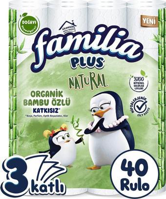 Familia Plus Natural 40'lı Tuvalet Kağıdı