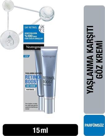 Neutrogena Retinol Boost Kırışıklık Karşıtı Göz Kremi Antiaging