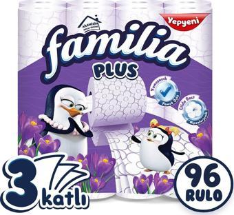 Familia Plus Parfümlü Tuvalet Kağıdı Jumbo Paket 96 Rulo