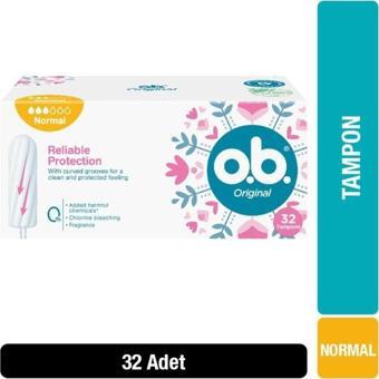 O.B. Original Normal Tampon 32'li Paket