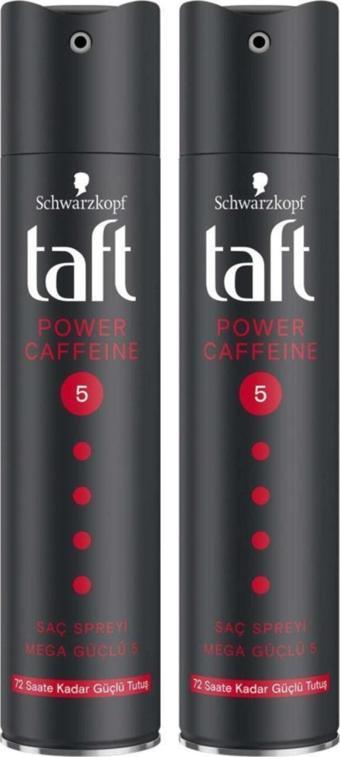 Taft Power Kafein Sprey 250 Ml X 2 Adet