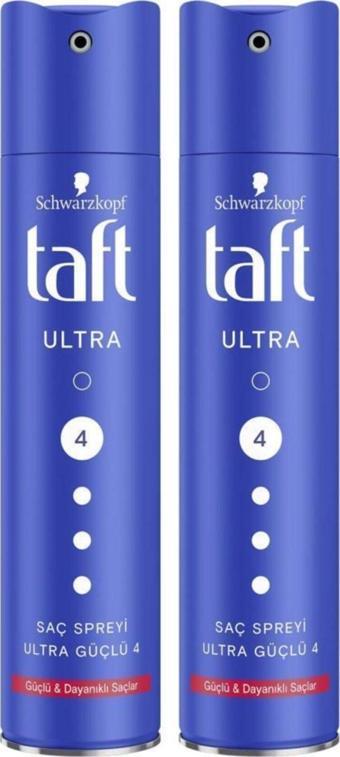 Taft Ultra Güçlü Sprey 250 ml x 2 Adet