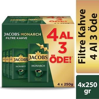 Jacobs Monarch Filtre Kahve 250 gr 4 Al 3 Öde