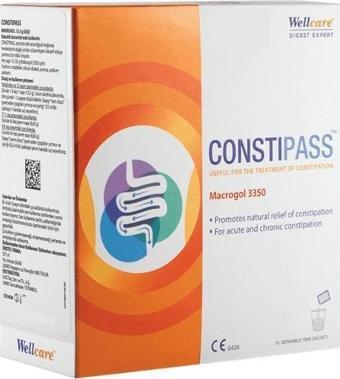 Constipass Macrogol 3350 Takviye Edici Gıda 10 Saşe