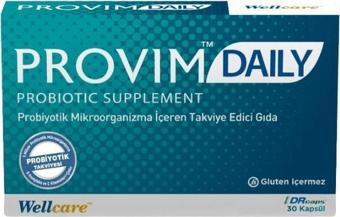 Provim Daily Probiyotik Mikroorganizma İçeren Takviye Edici Gıda 30 Kapsül