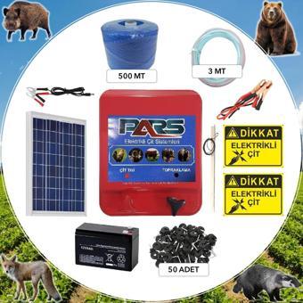 Pars Elektrikli Çit Ayı-Domuz Kovucu Mini Set 500